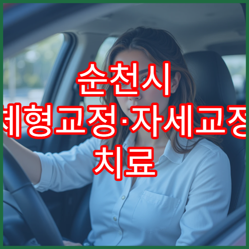 순천시 체형교정·자세교정 치료 병원 정보