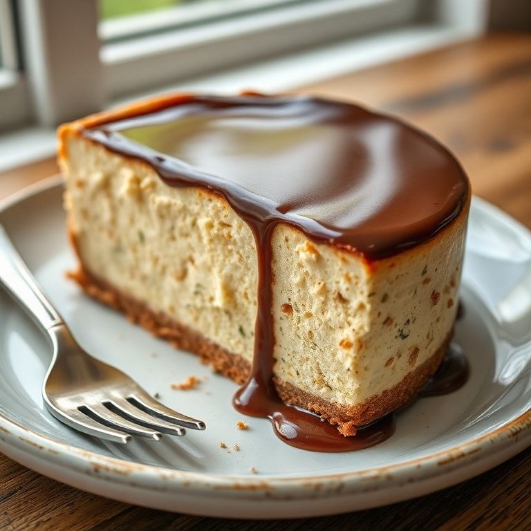Creamy Coffee Cheesecake Recipe with Chocolate Ganache: Quick & Creamy Dessert for Coffee Lovers