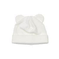 Hat Twins Ego velor with ears (12-18 months) ecru