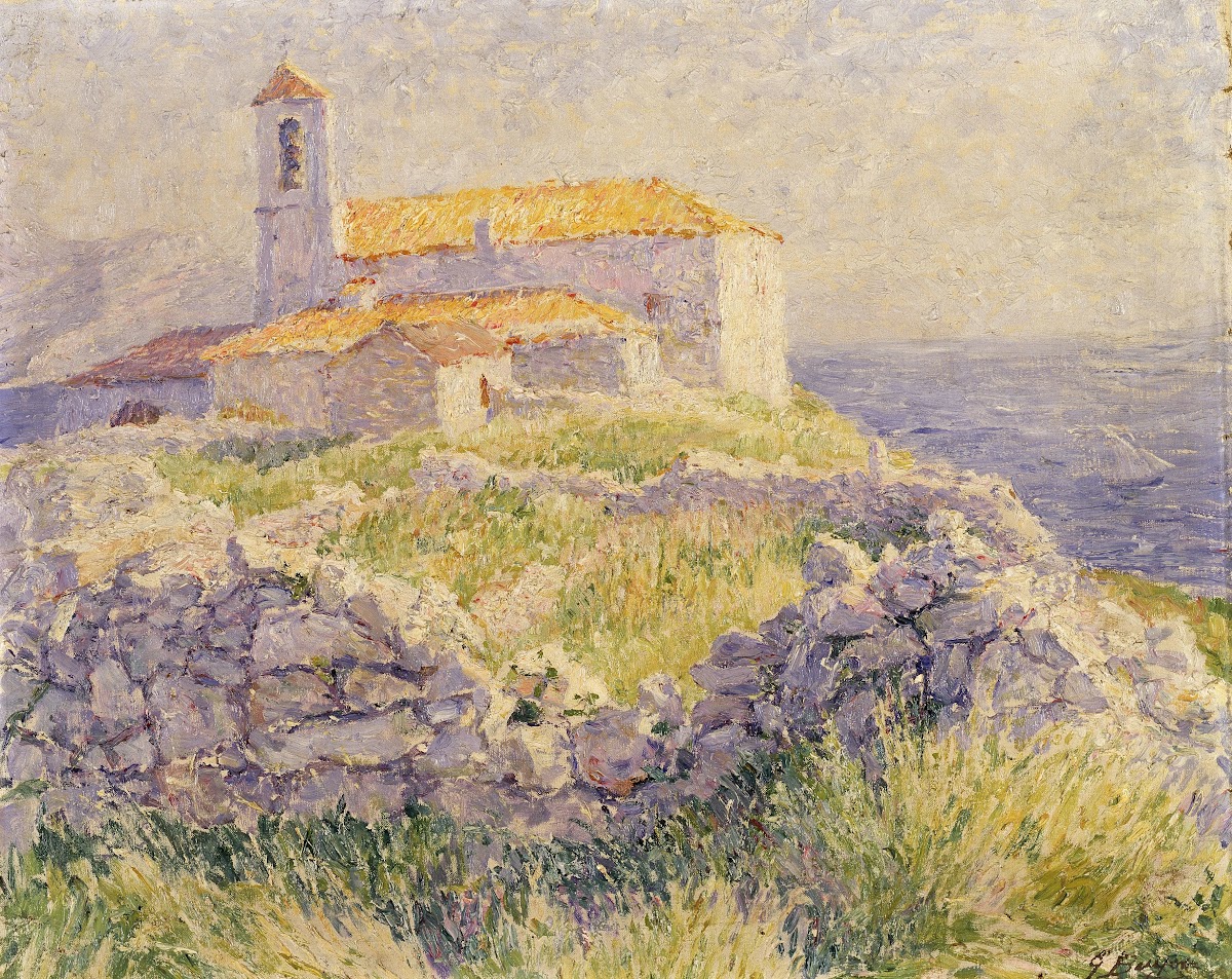 The Chapel of the Poorhouse in Saint Jean Cap Ferrat Côte dAzur 19th century