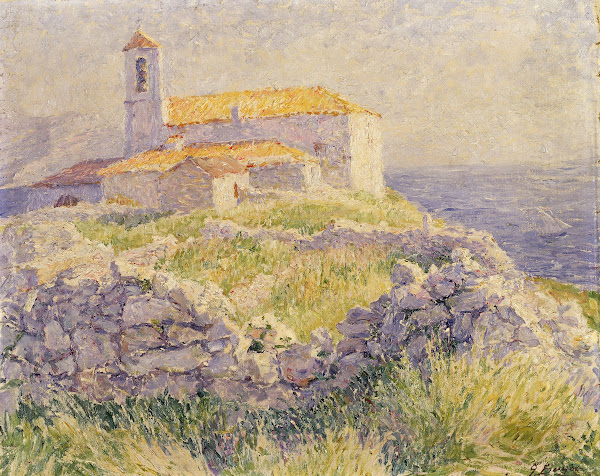 The Chapel of the Poorhouse in Saint Jean Cap Ferrat Côte dAzur 19th century