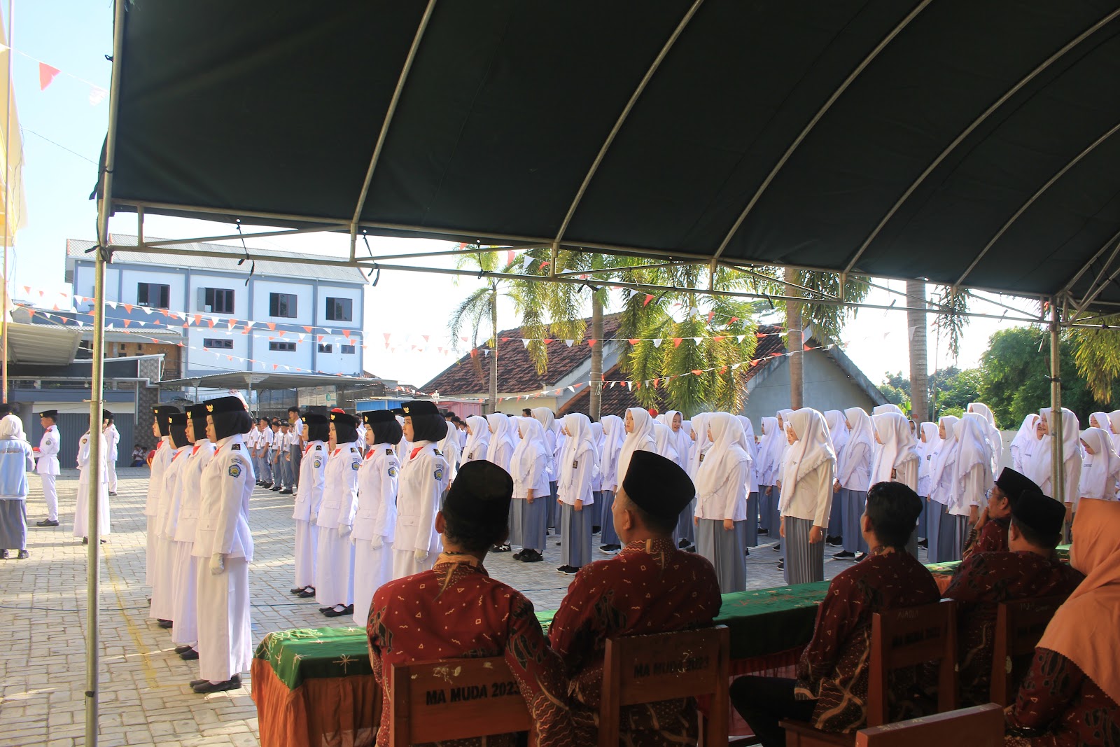 Peserta Upacara HUT ke-81 RI