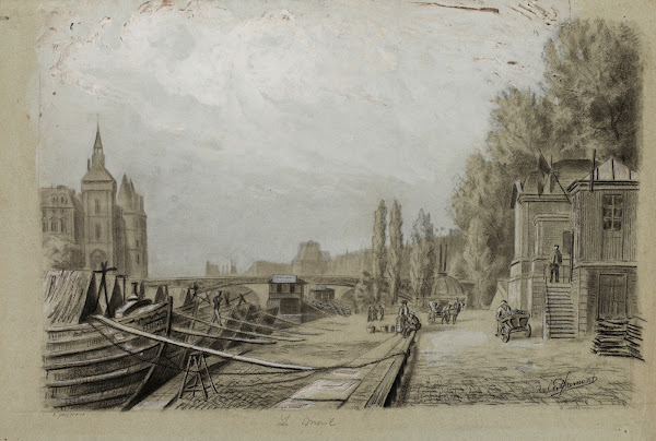 Le Mail quai de Gesvre 4ème arrondissement 1895 1905
