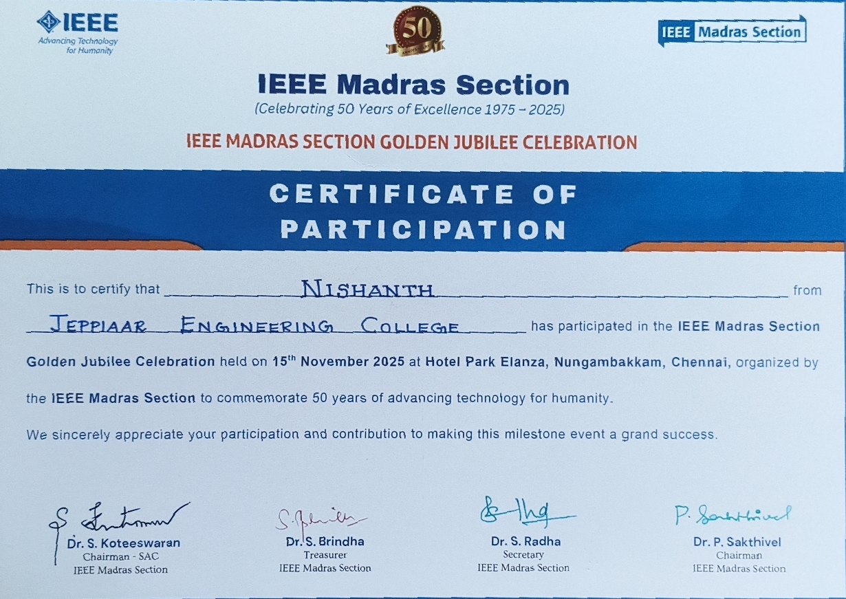 Certificate 3