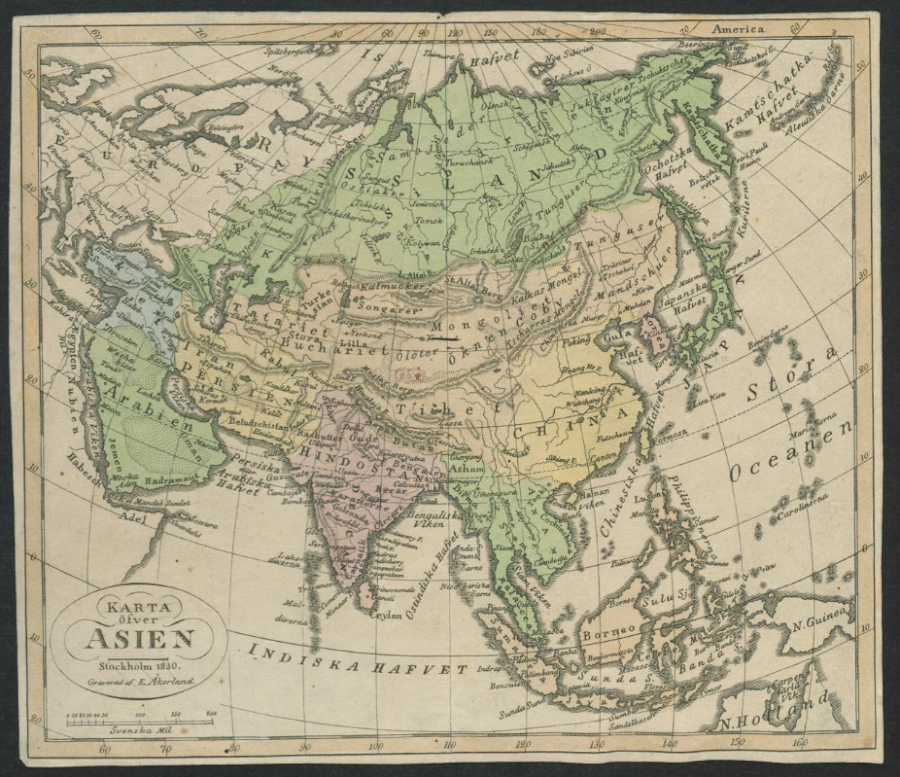 1830_Karta öfver Asien