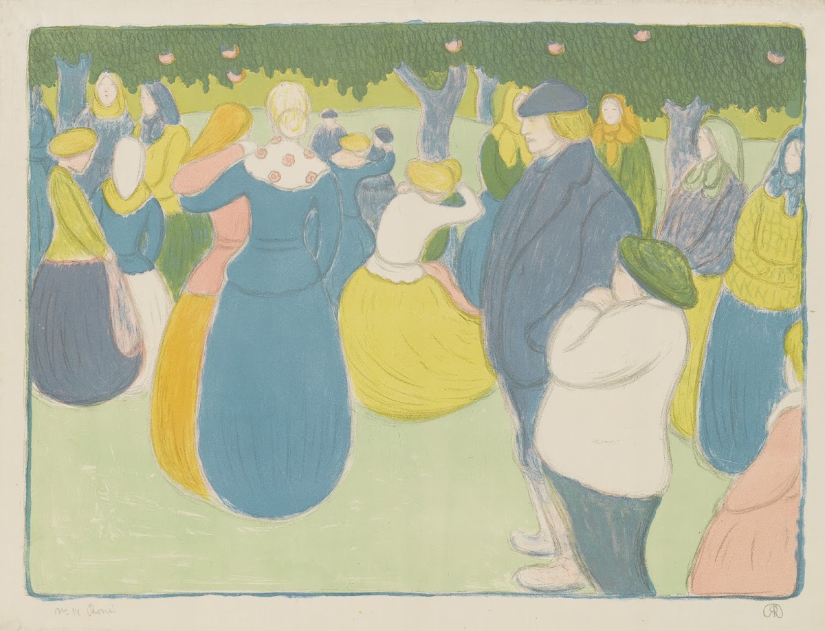 The Village Fair La Fête Au Village 1896