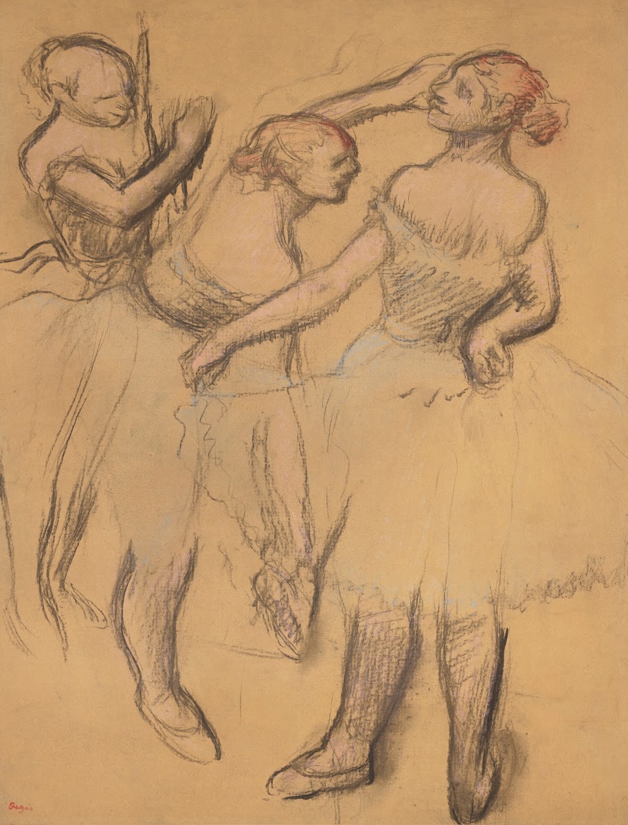 Trois danseuses circa 1900