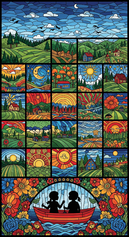 Storybook Mosaic Art