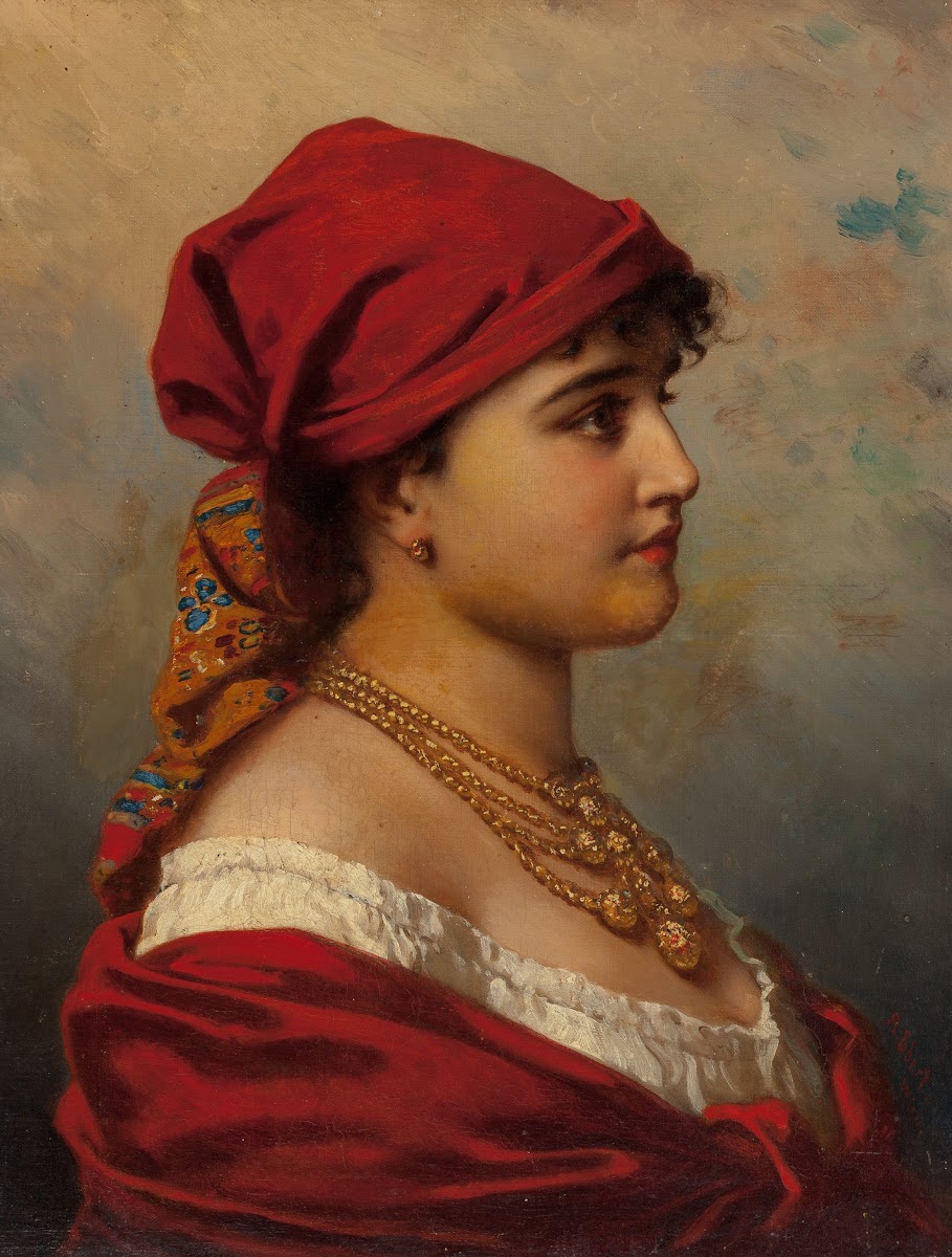 Woman in Red