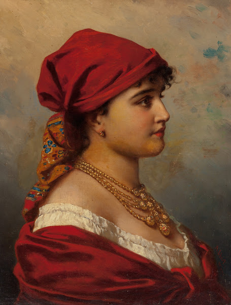 Woman in Red