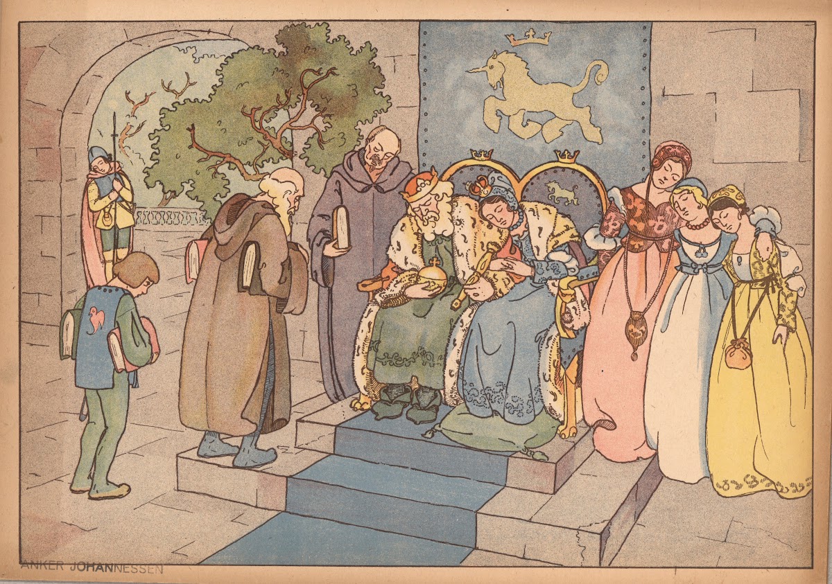 Sleeping Beauty  Everyone in the castle was asleep 1945