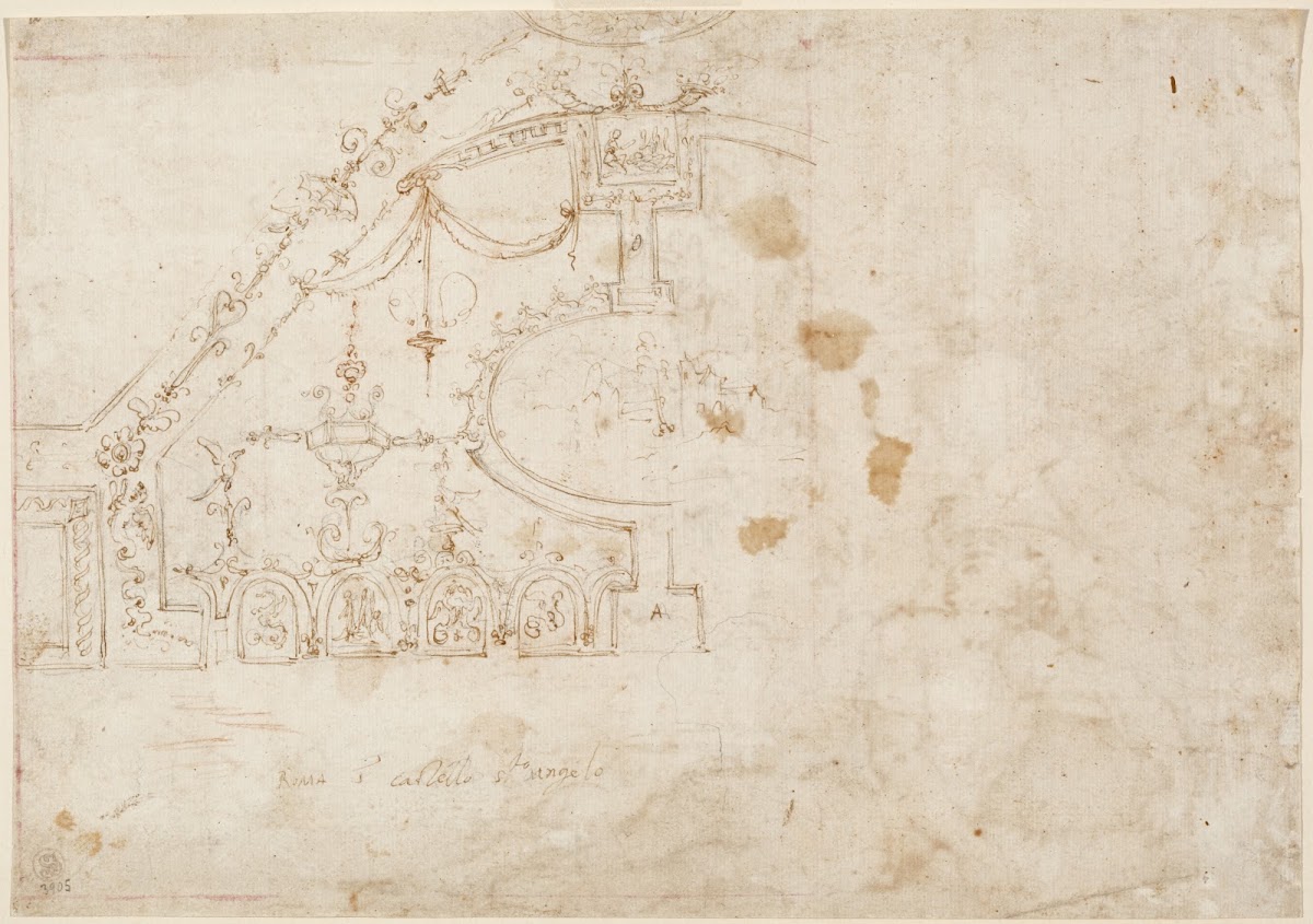Grotesque vault ca 1560  1561