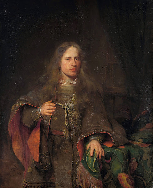 Portrait of Ernest de BeverenLord of West IJsselmonde and De Lindt 1685