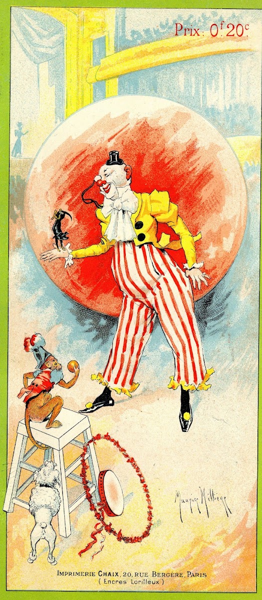 Affichette cirque