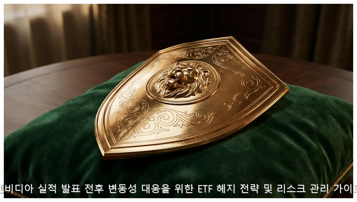 엔비디아 실적 발표 전후 변동성 대응을 위한 ETF 헤지 전략 및 리스크 관리 가이드 핵심 안내 및 분석 인포그래픽 (3)
