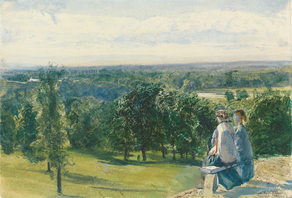In Richmond Park 1869