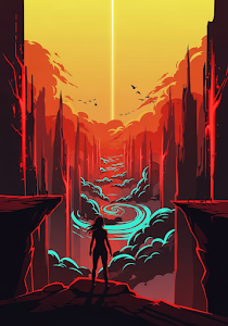 Dystopian Horizon Warrior