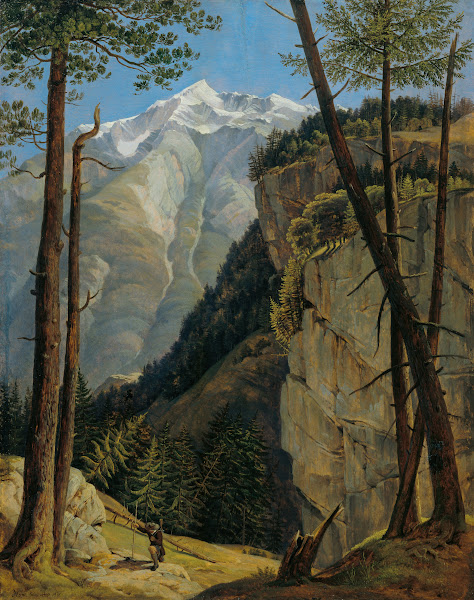 Der Watzmann vom Wimbachtal aus 1818