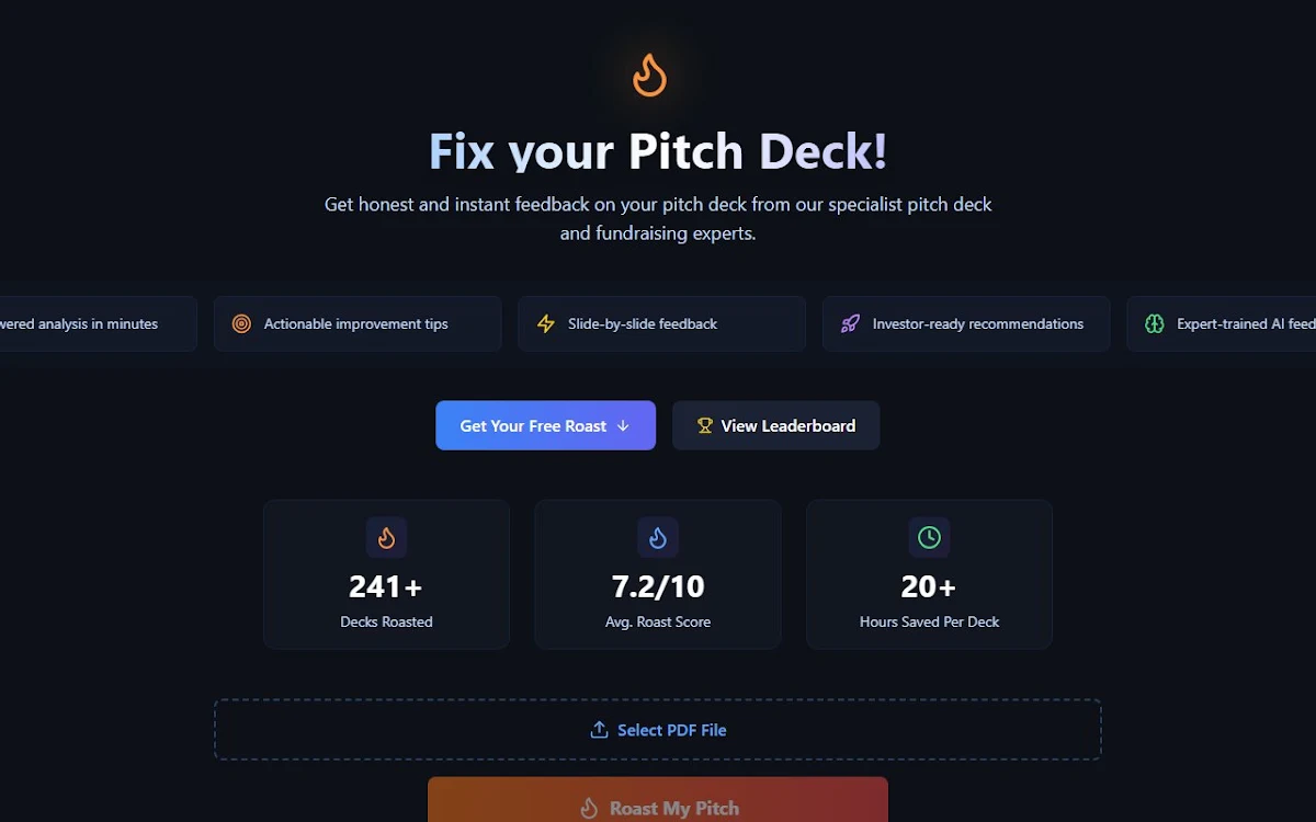 Captura de Pitch Roasters