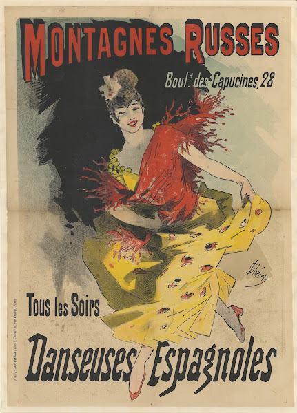 Montagnes russes Tous les soirs Danseuses espagnoles 1889
