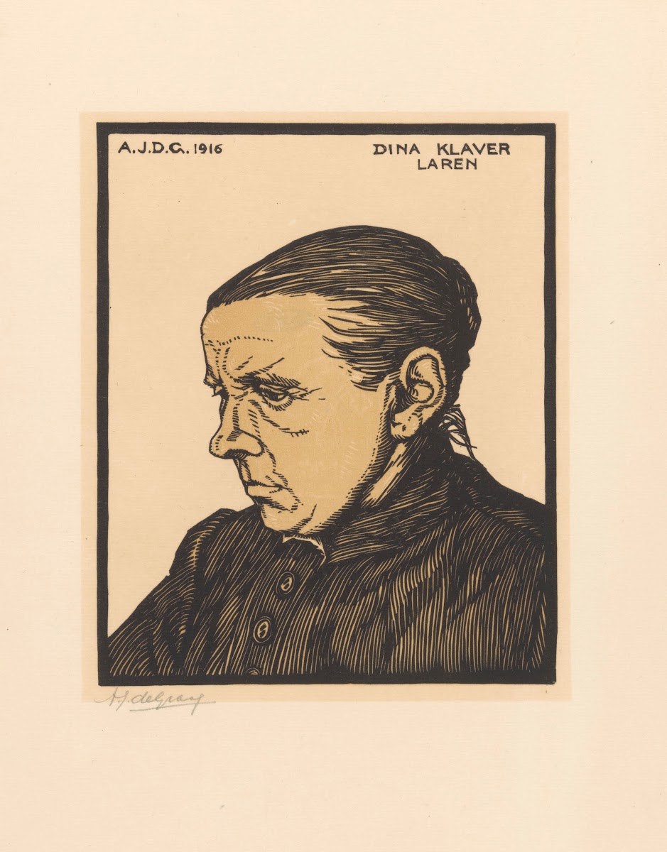 Portrait of Dina Klaver Laren 1916