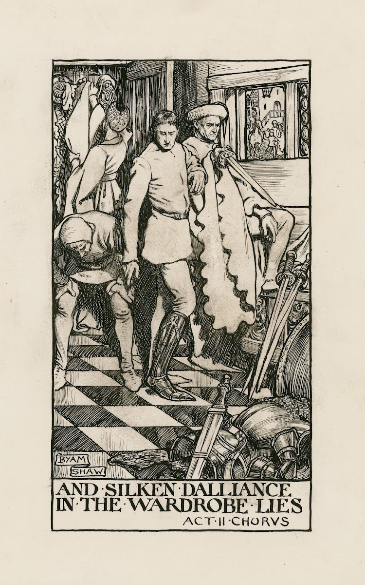 King Henry V And silken dalliance in the wardrobe lies Act II Chorus 1900