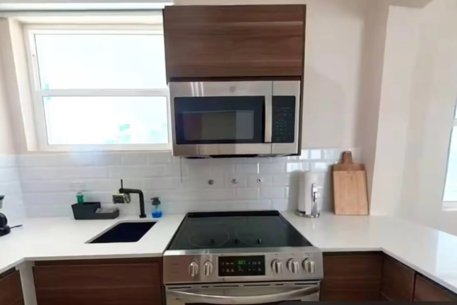 Full kitchen at one of our PR Beach Stays apartments