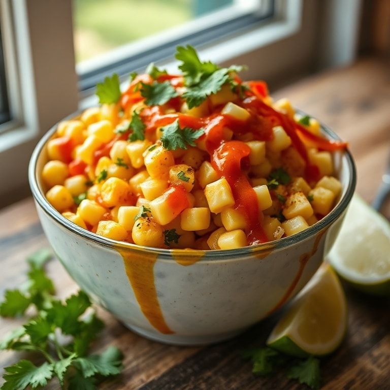 Mexican Street Corn Bowl Recipe – Easy Homemade Weeknight Dinner finished
