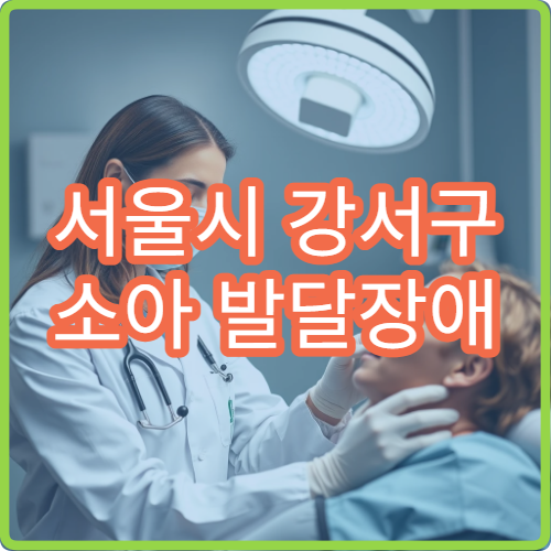 서울시 강서구 소아 발달장애 자폐 스펙트럼 조기 평가 클리닉 병원