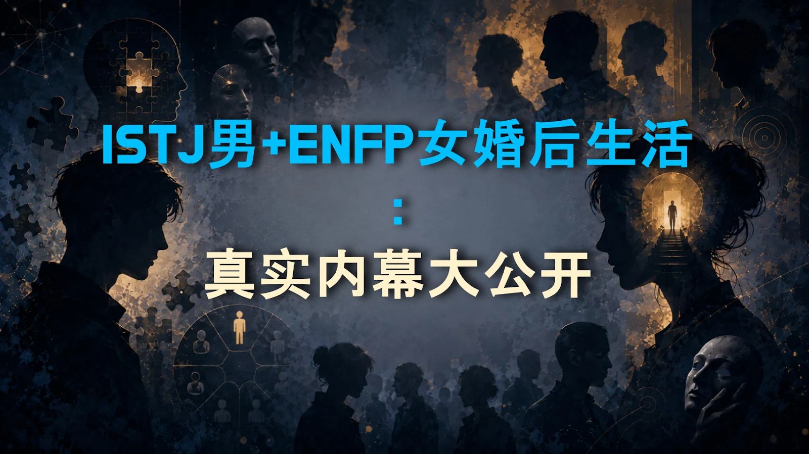 ISTJ男+ENFP女婚后生活：真实内幕大公开