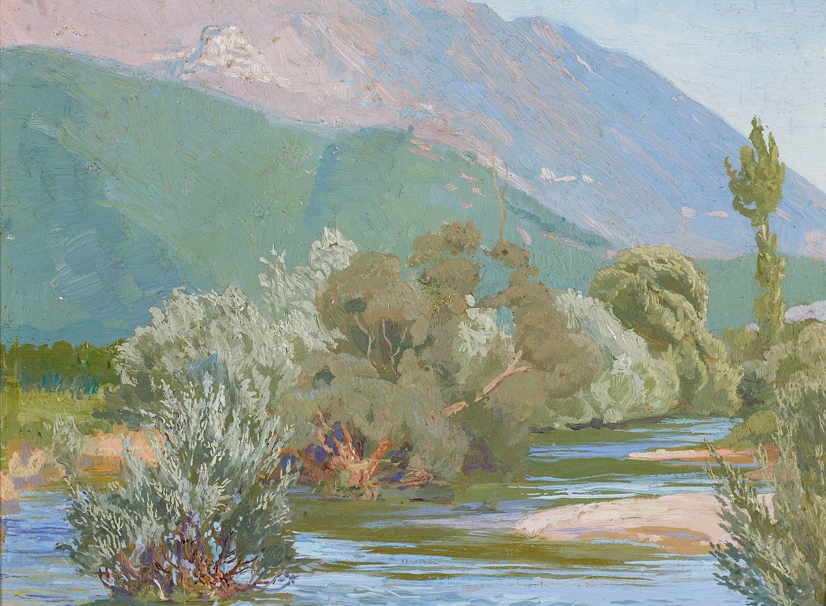 Aniene river 1917