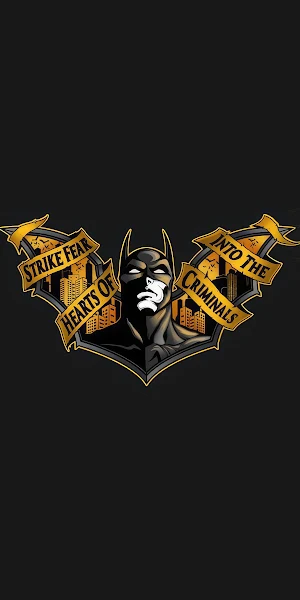 Batman, Emblem, Superhero, Comics 4K iPhone Wallpaper Background