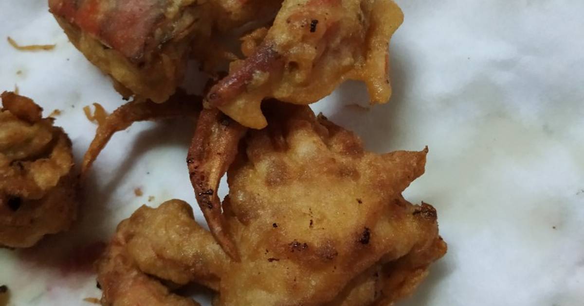 Cua lột lăn bột chiên giòn