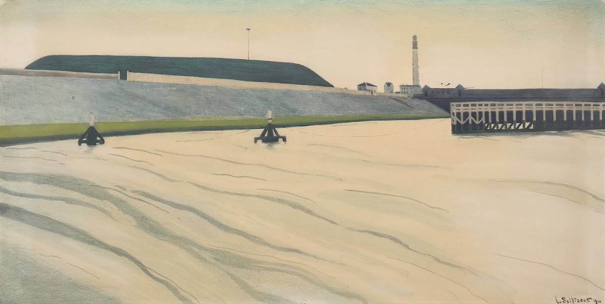 Haven te Oostende 1910