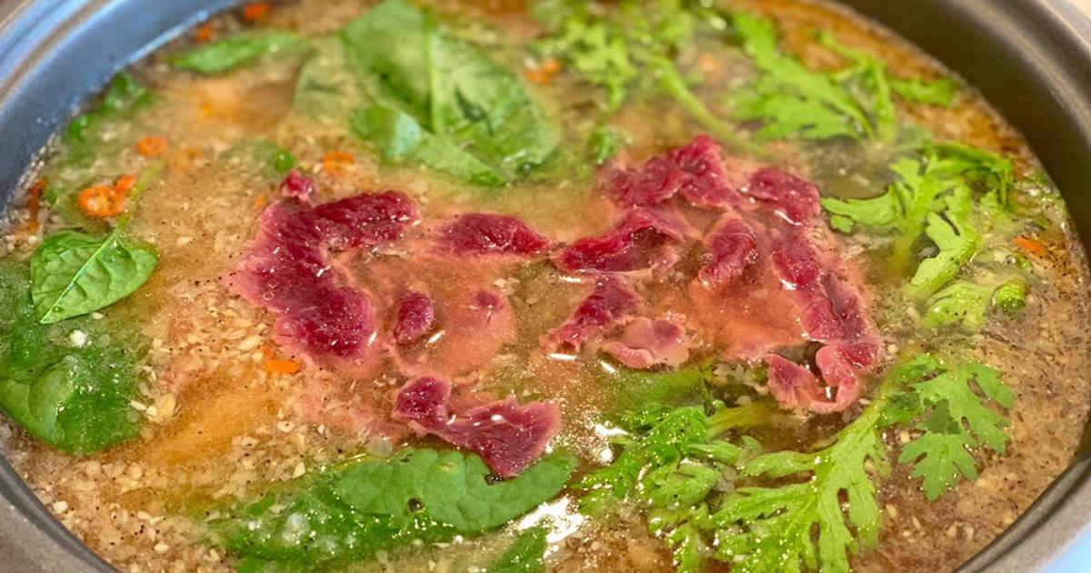 Lẩu mắm tép tươi Nha Trang