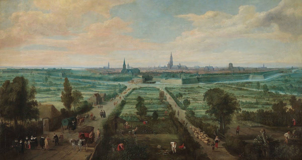 Panoramic View of Antwerp from the East 1636