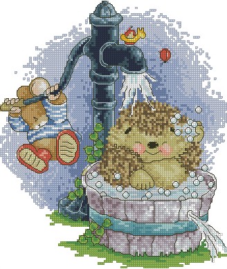 CMP X218 Hedgehog Bathing