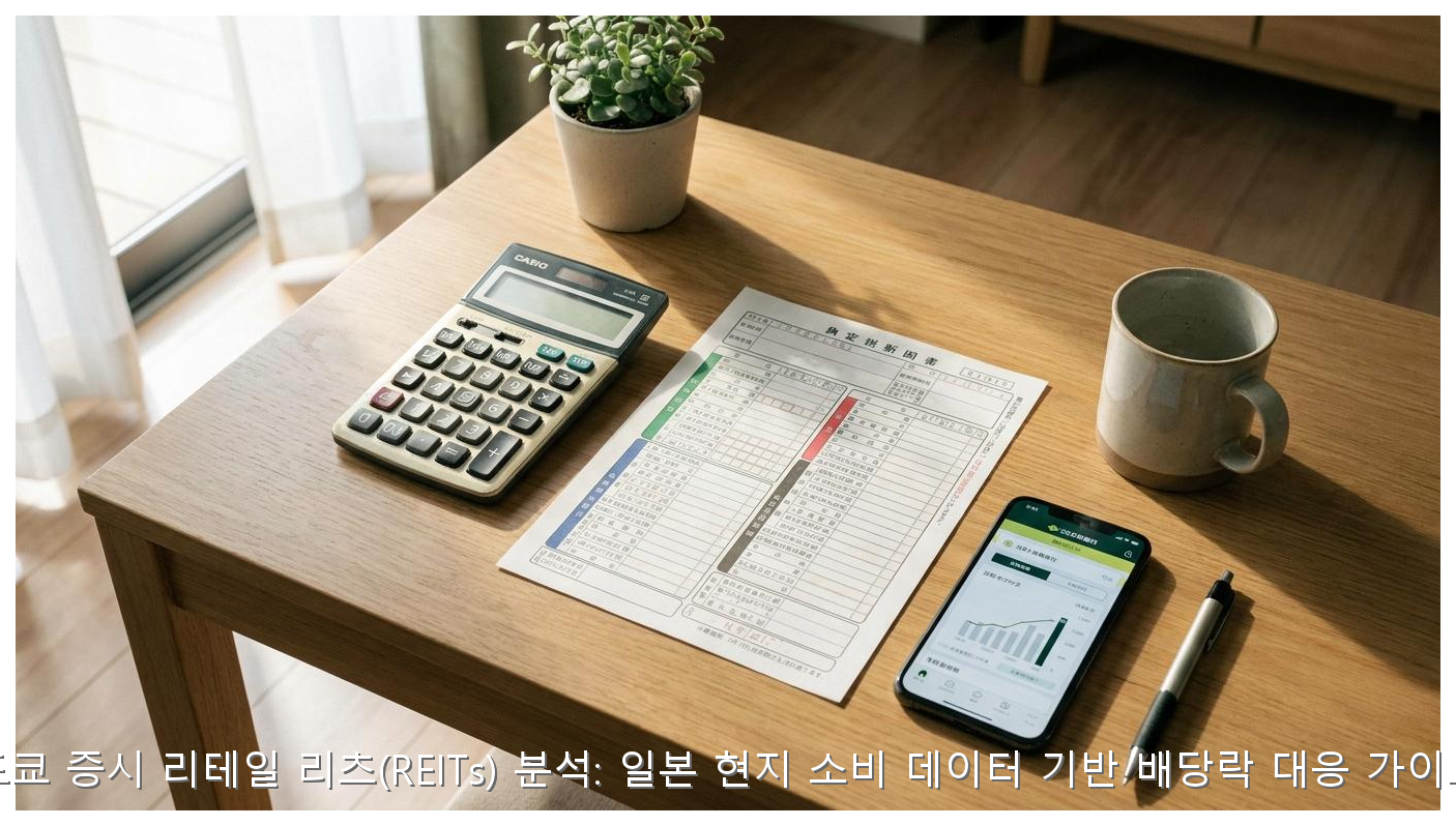 도쿄 증시 리테일 리츠(REITs) 분석: 일본 현지 소비 데이터 기반 배당락 대응 가이드 핵심 안내 및 분석 인포그래픽 (7)