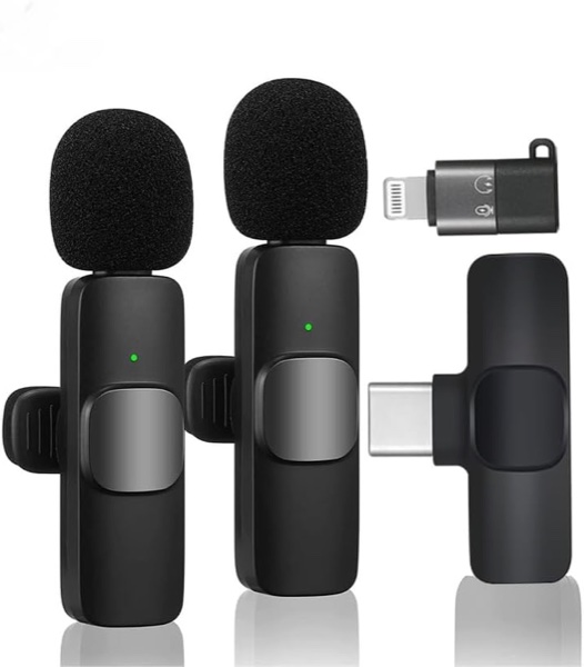 K9 Micrófono Inalámbrico Doble Plug & Play Económico