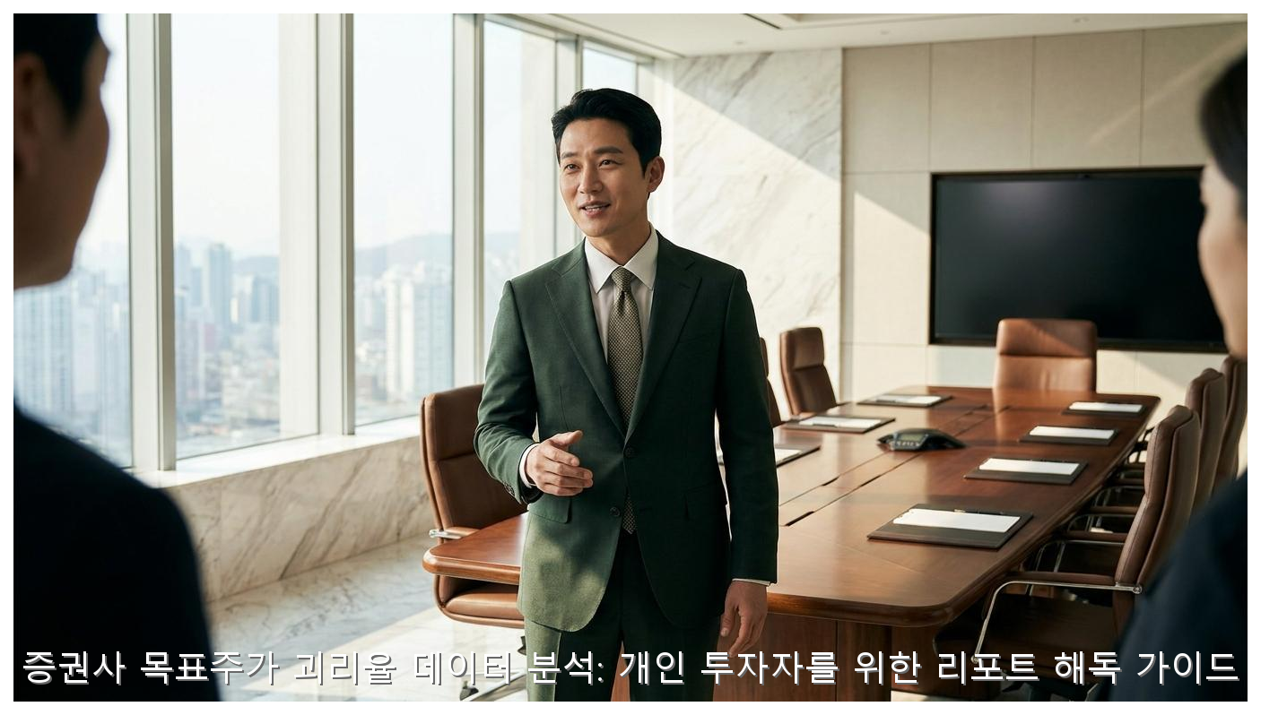 증권사 목표주가 괴리율 데이터 분석: 개인 투자자를 위한 리포트 해독 가이드 핵심 안내 및 분석 인포그래픽 (2)