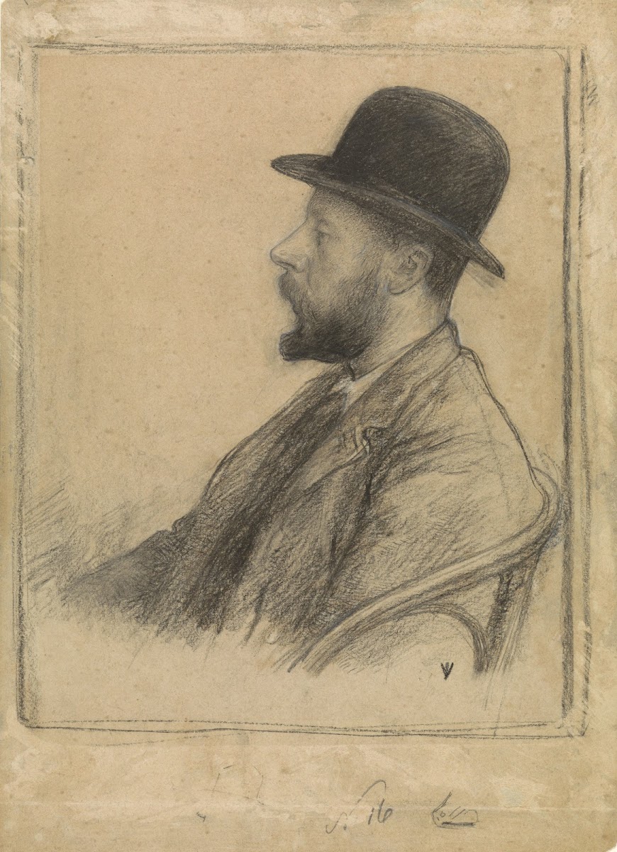 Portret van George Hendrik Breitner 1891