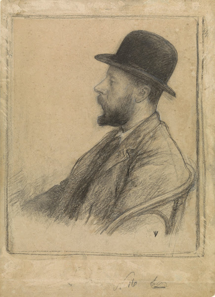 Portret van George Hendrik Breitner 1891