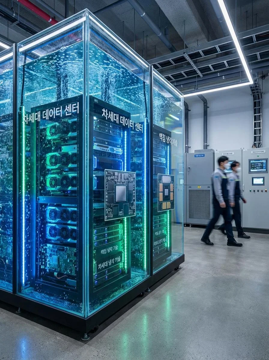 액침 냉각 시스템 구조도