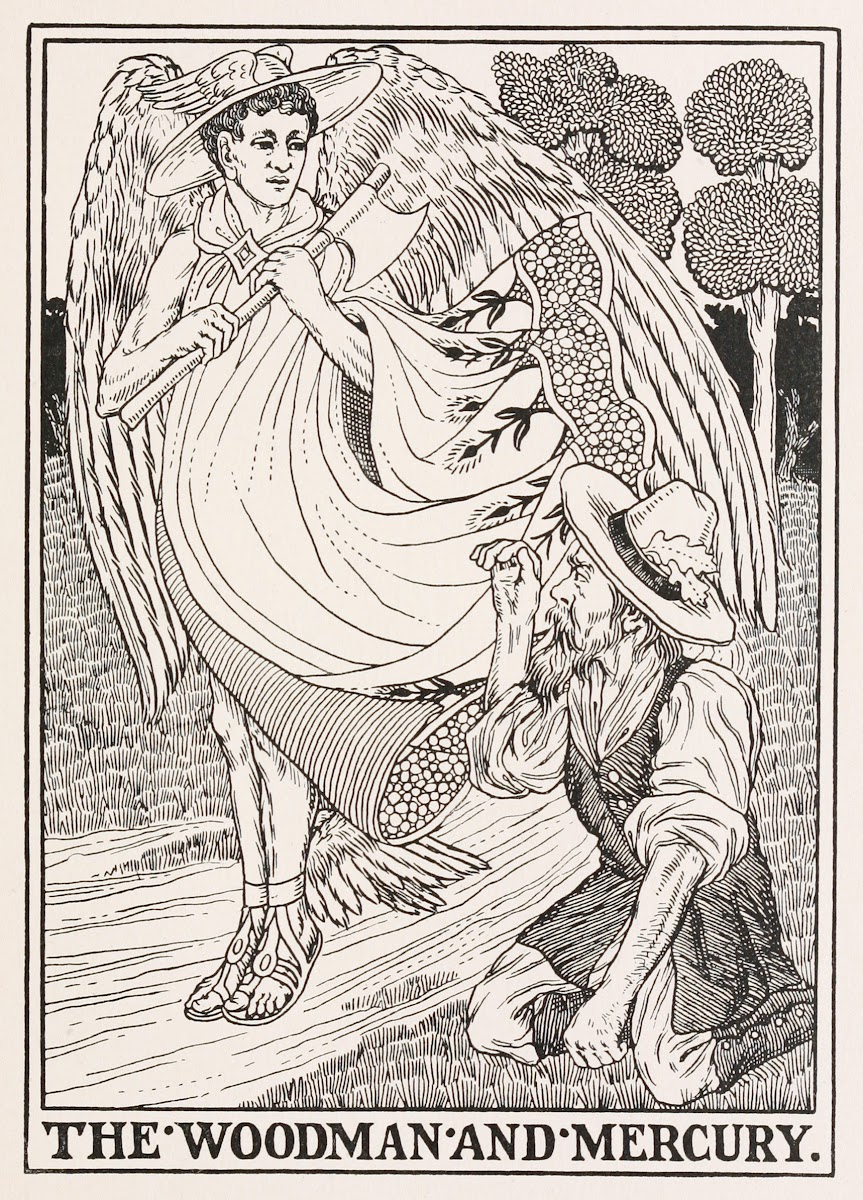 The Woodman and Mercury 1900