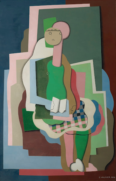 Jeune fille assise Portrait de la fille de lartiste 1926