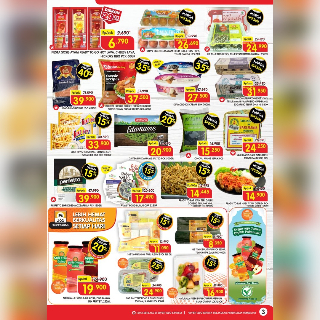 Katalog Super Hemat Jabodetabek, Palembang