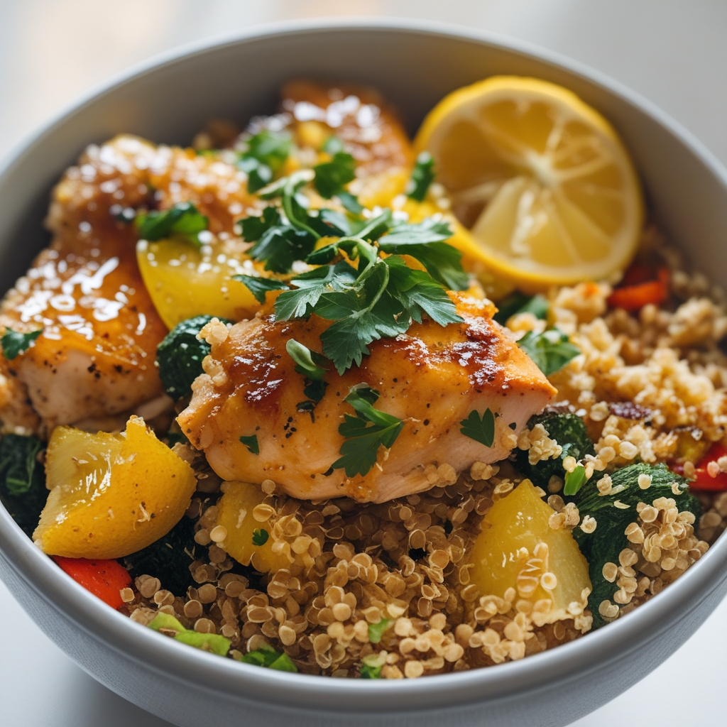 Final Citrus‑Herb Chicken & Quinoa Crunch Bowl