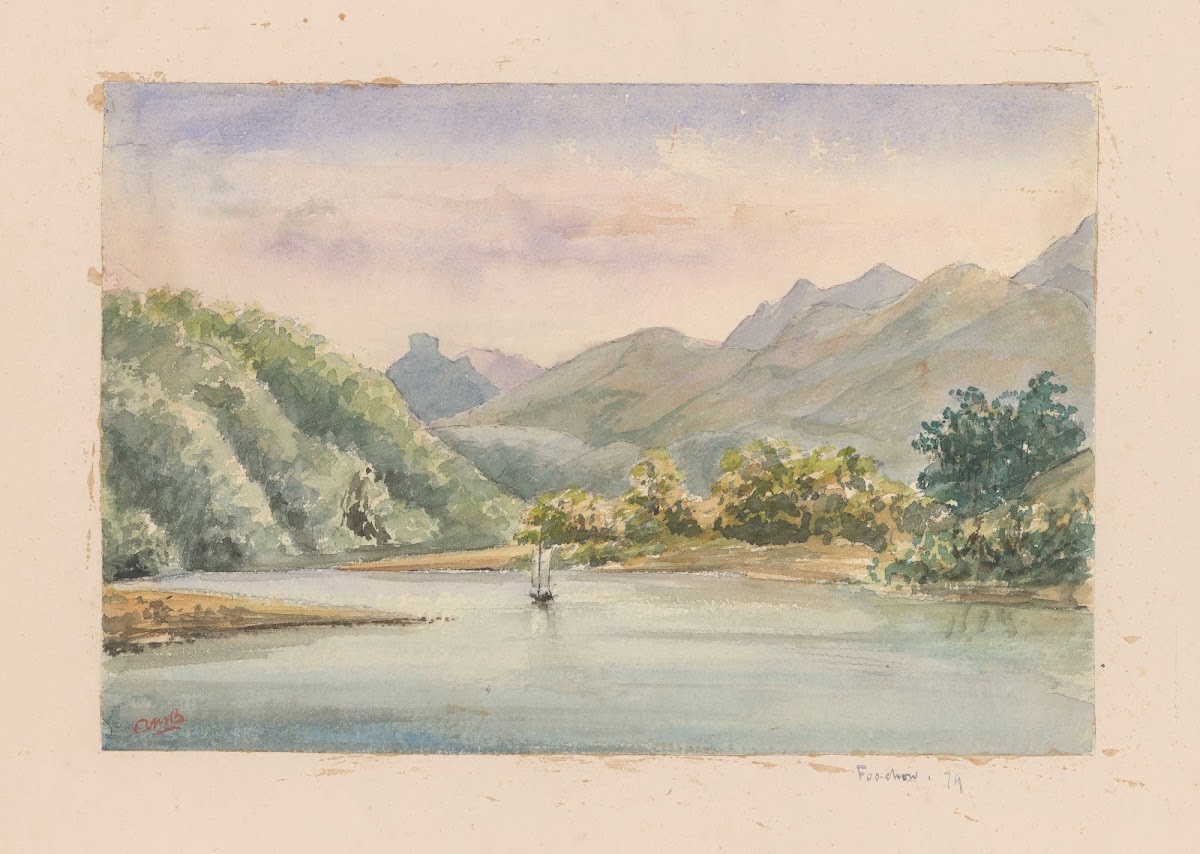 25 aquarelles par Auguste Mouillesaux de Bernières Pl14 1879