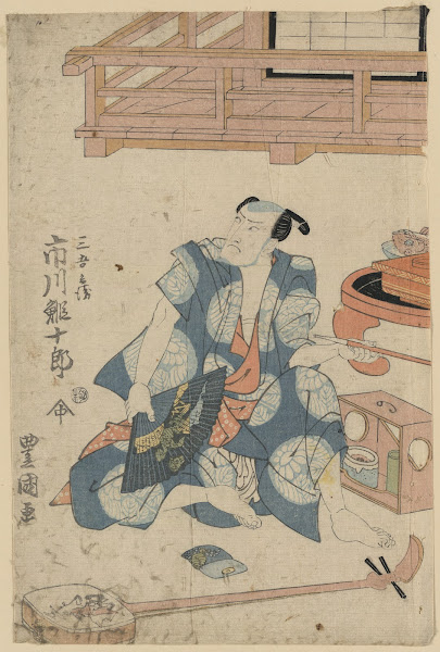 Ichikawa ebijūrō no sangobei 1818