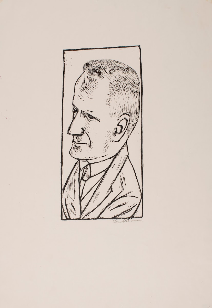 Portrait of Reinhard Piper 1922